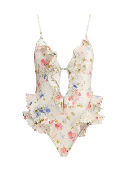 ZIMMERMANN 1 lucky waterfall swimsuit