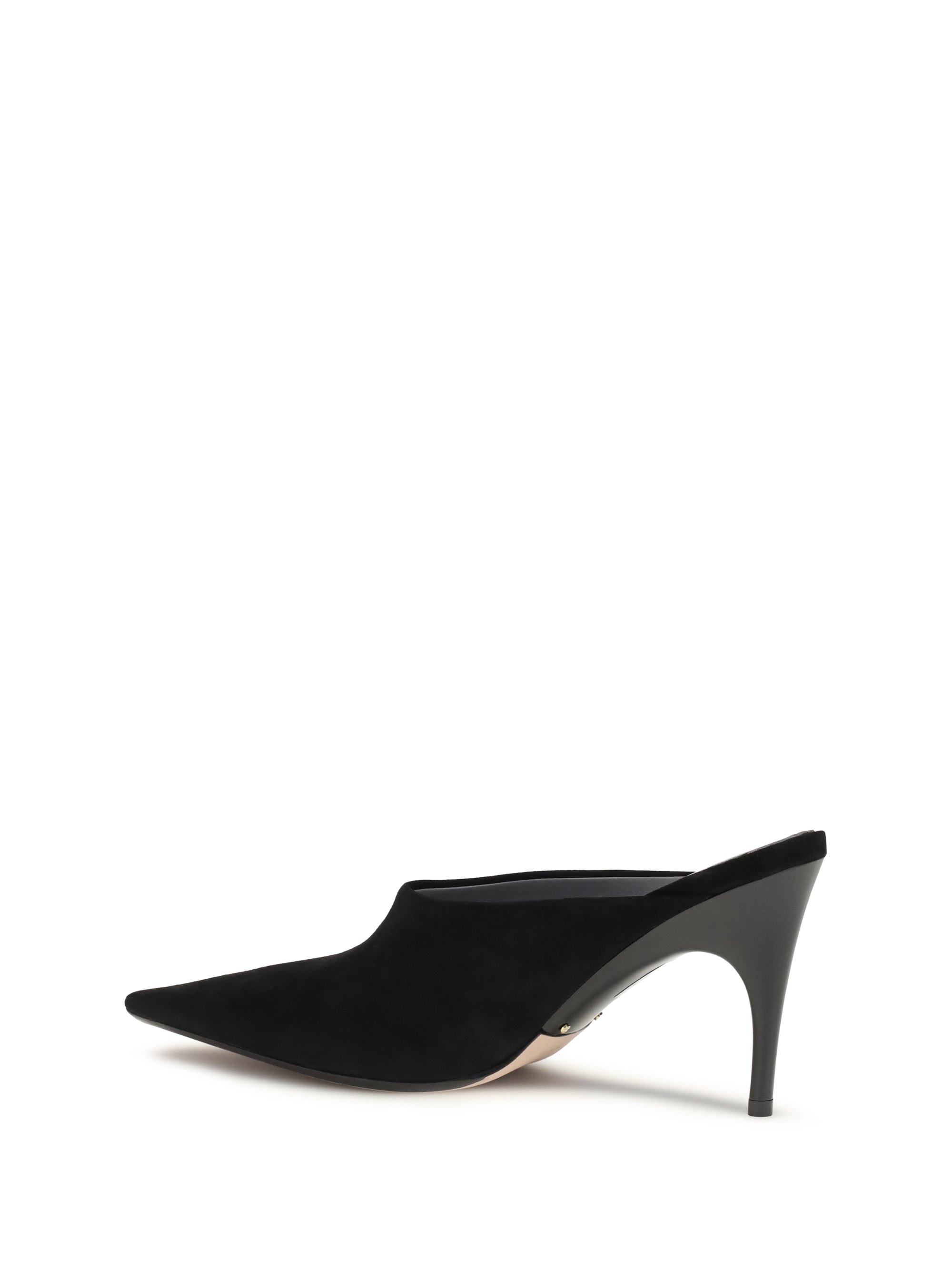 duchesse suede mule