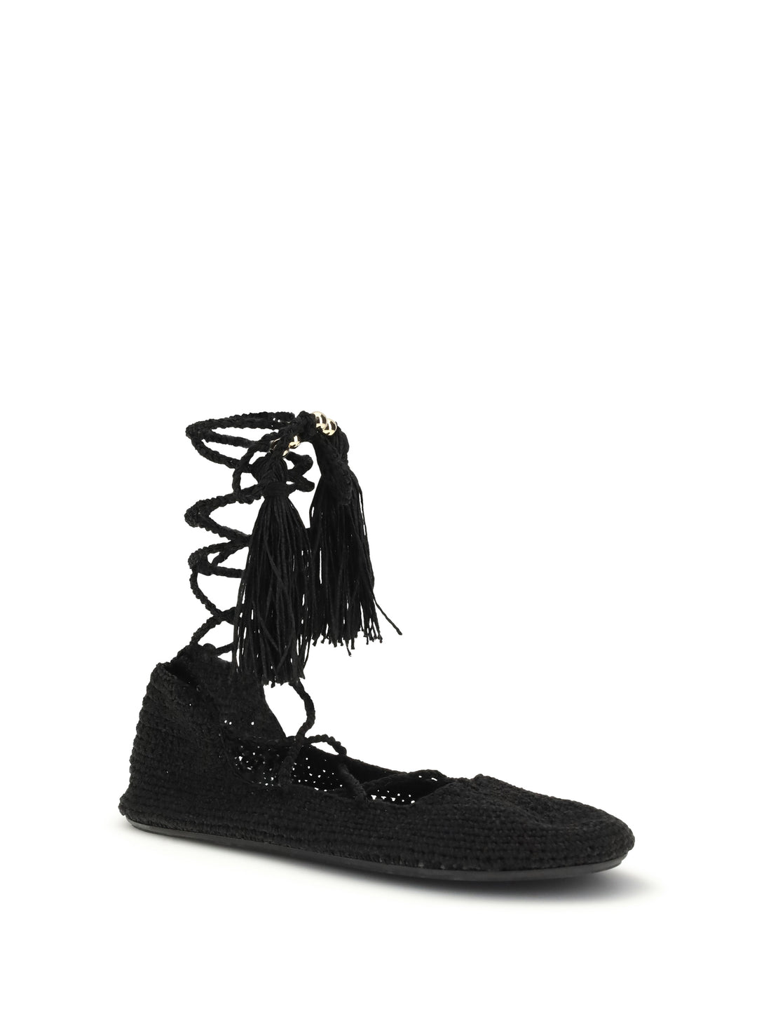 ALANUI 35-36 the sound of the sea lace-up ballerinas