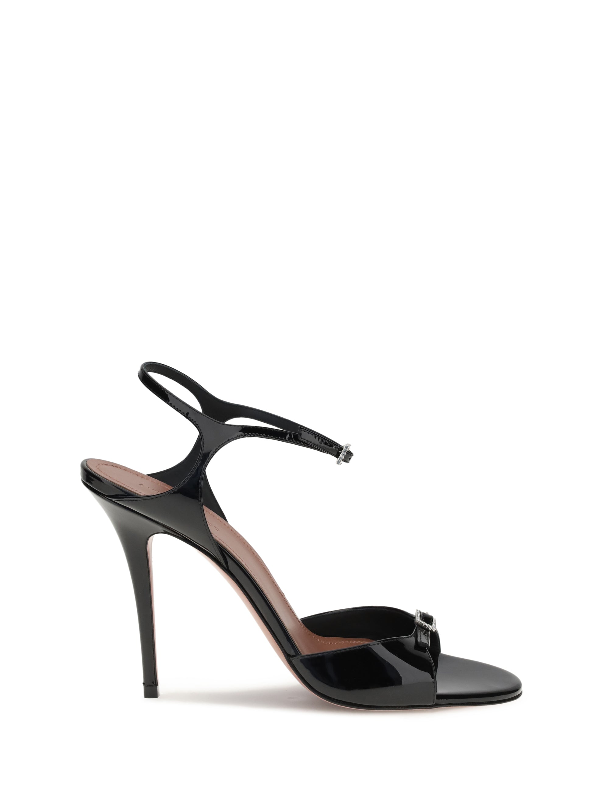 AMINA MUADDI 41 patent-leather adut sandal