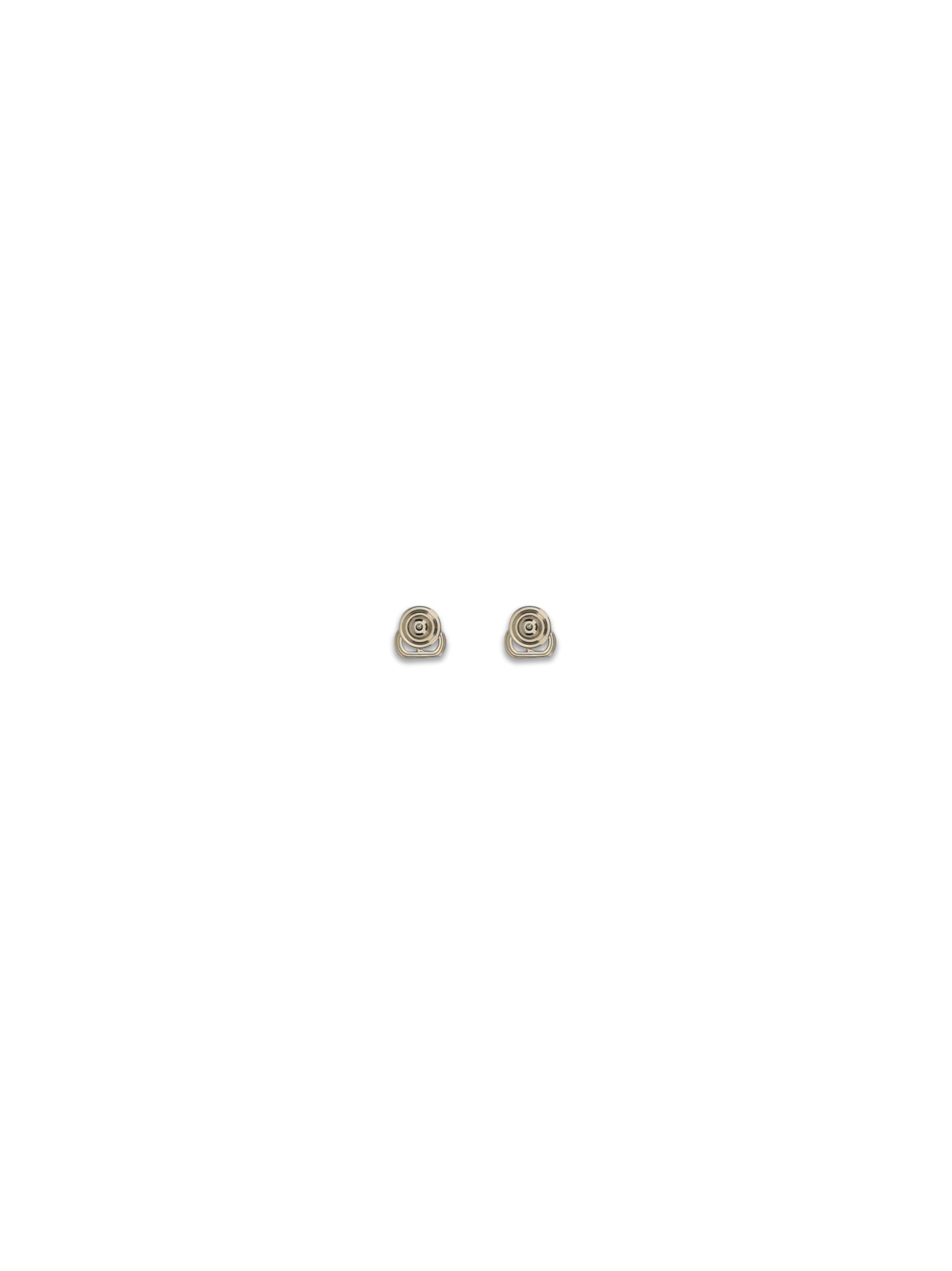 ovalette earrings in metal