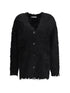 ACNE STUDIOS S-M oversized cardigan in mohair-wool blend