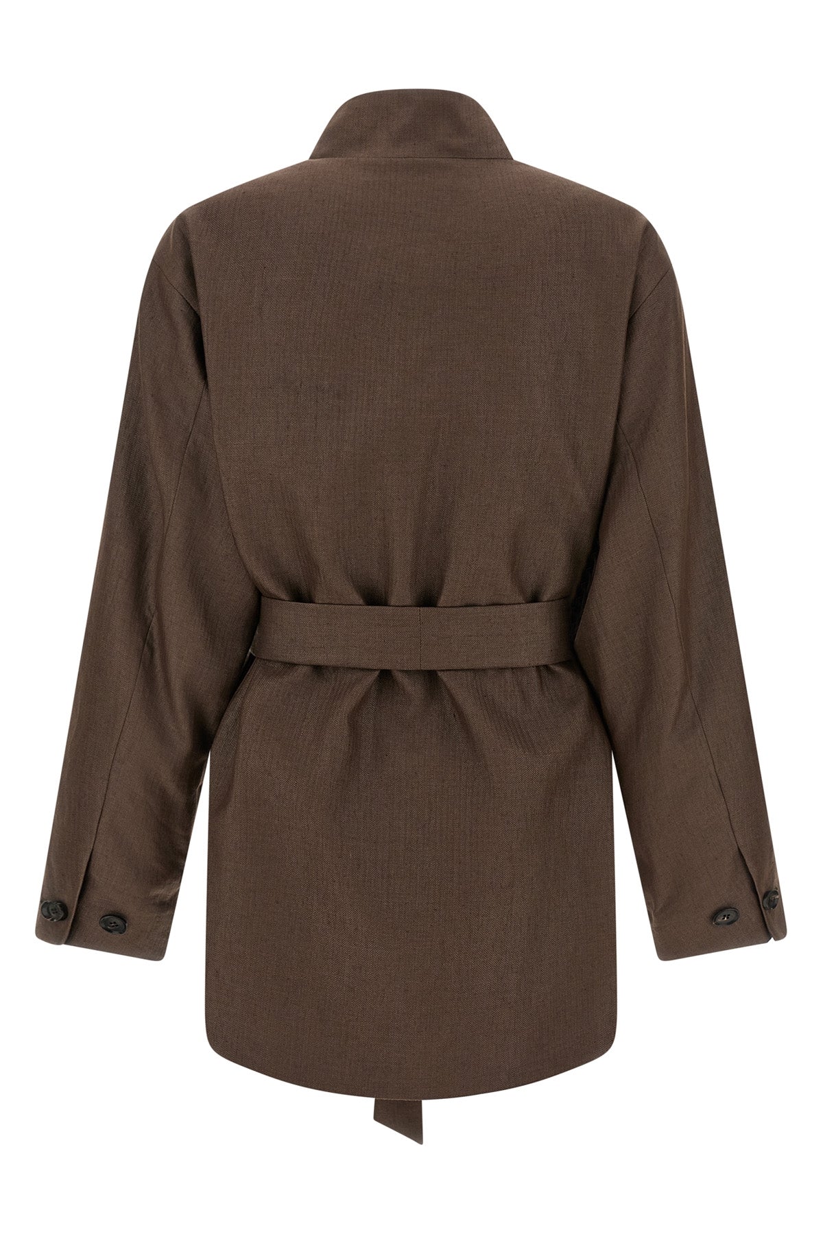 linen blend blazer