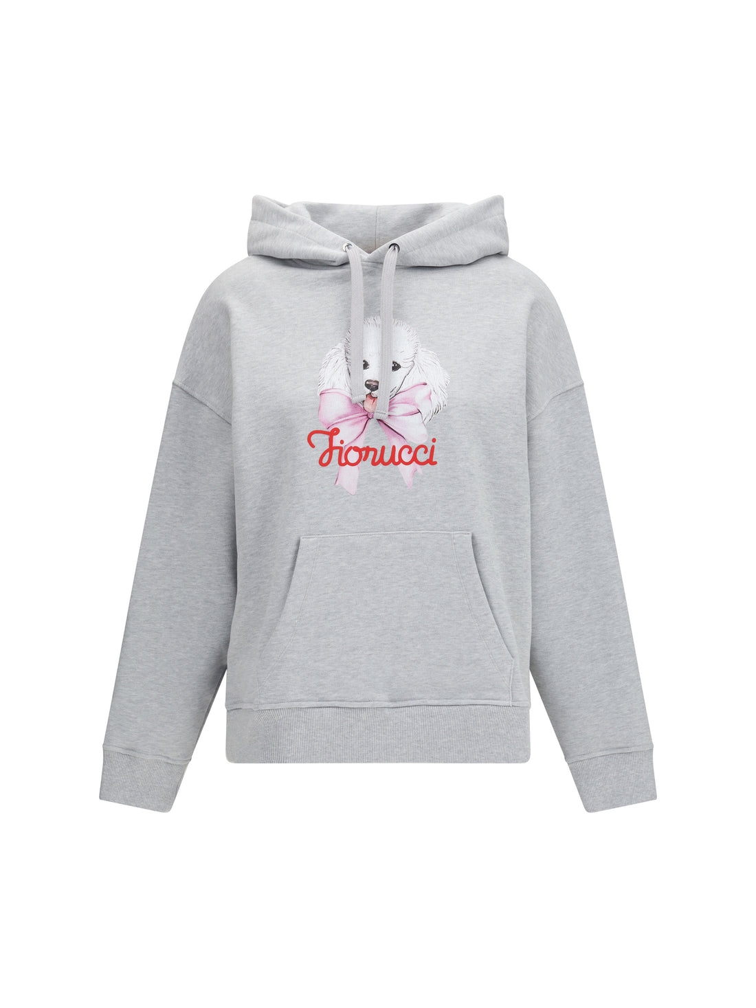 FIORUCCI S relaxed poodle-print hoodie
