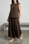 long pimpy26 taffeta skirt