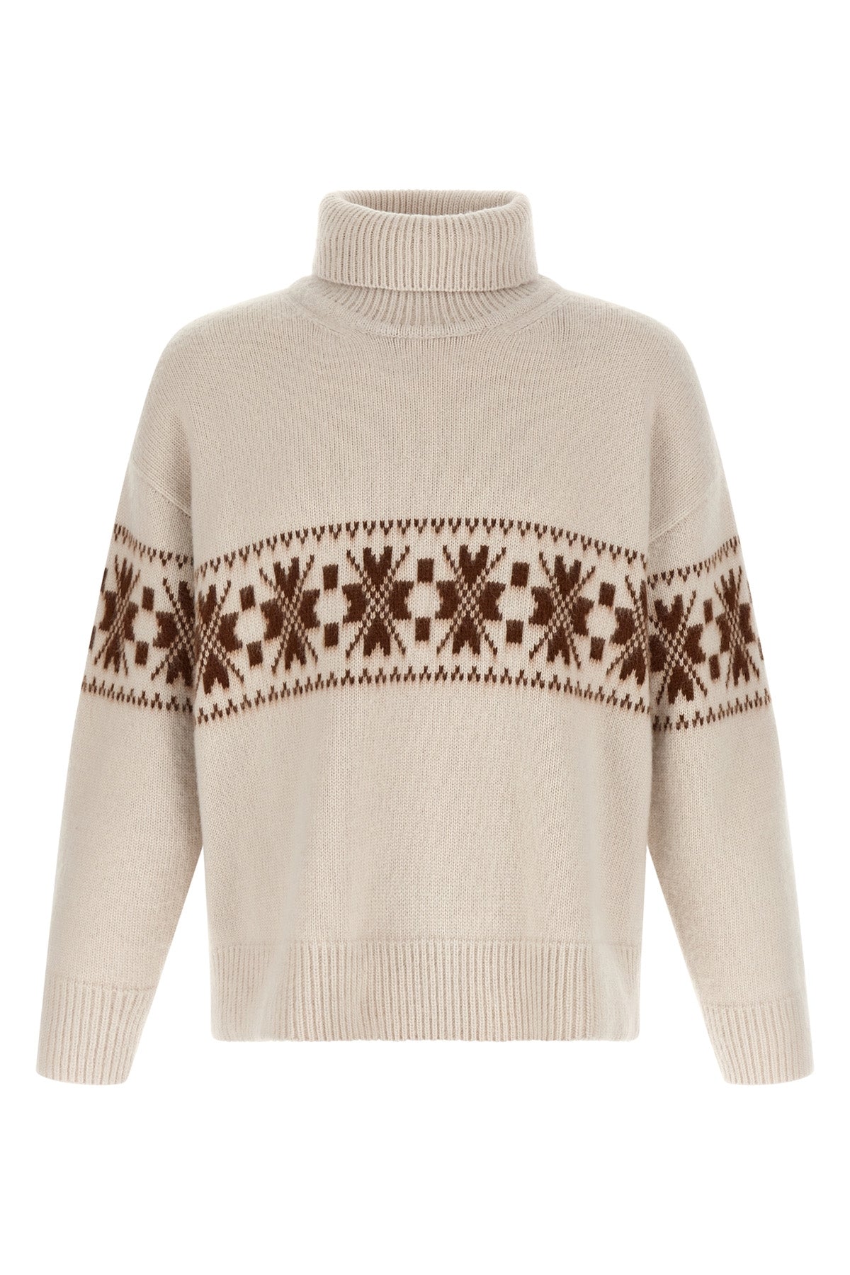 the kiton high neck sweater in pure wool represents the excellence of handmade k