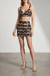gym fabric miniskirt