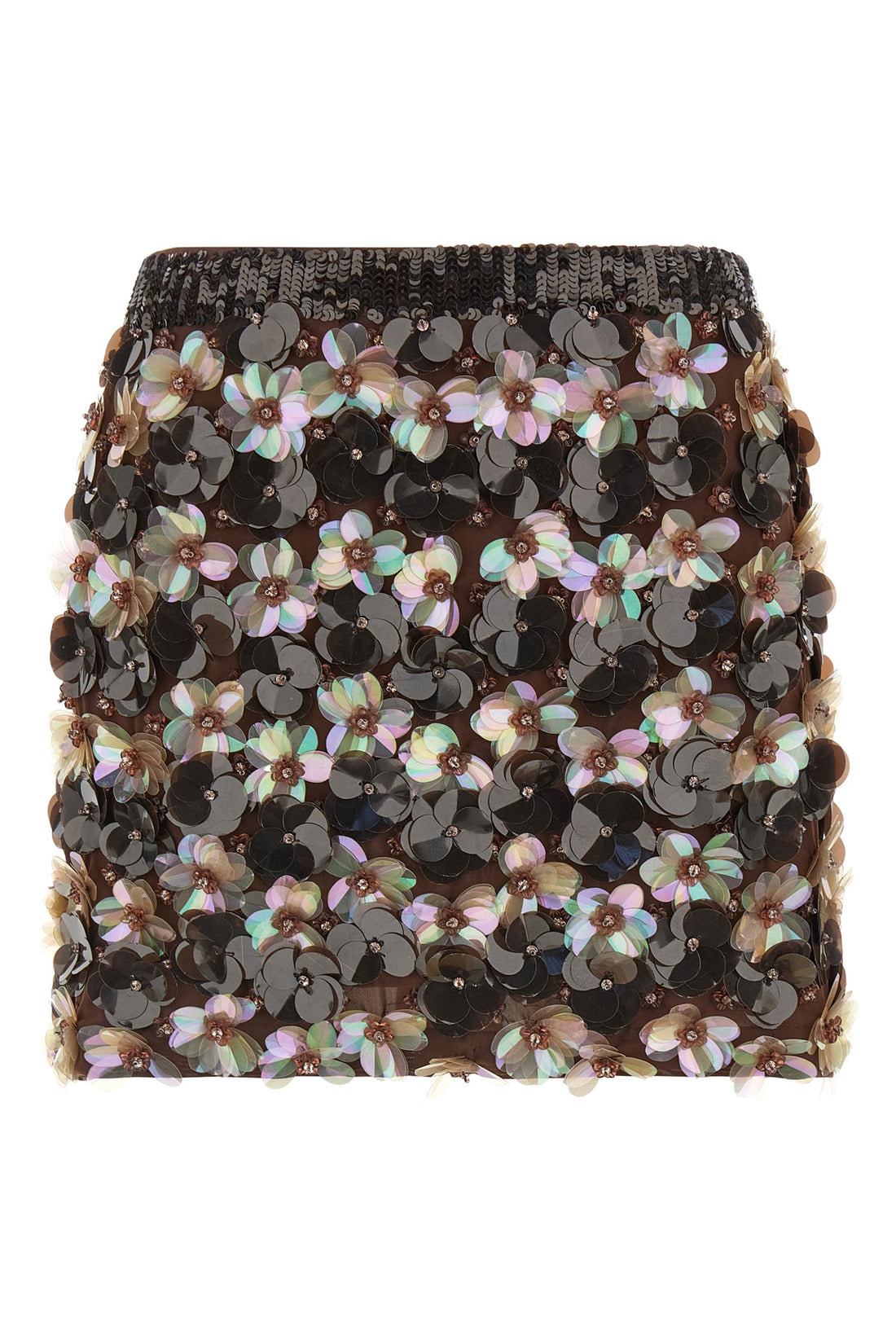 P.A.R.O.S.H. M gym fabric miniskirt