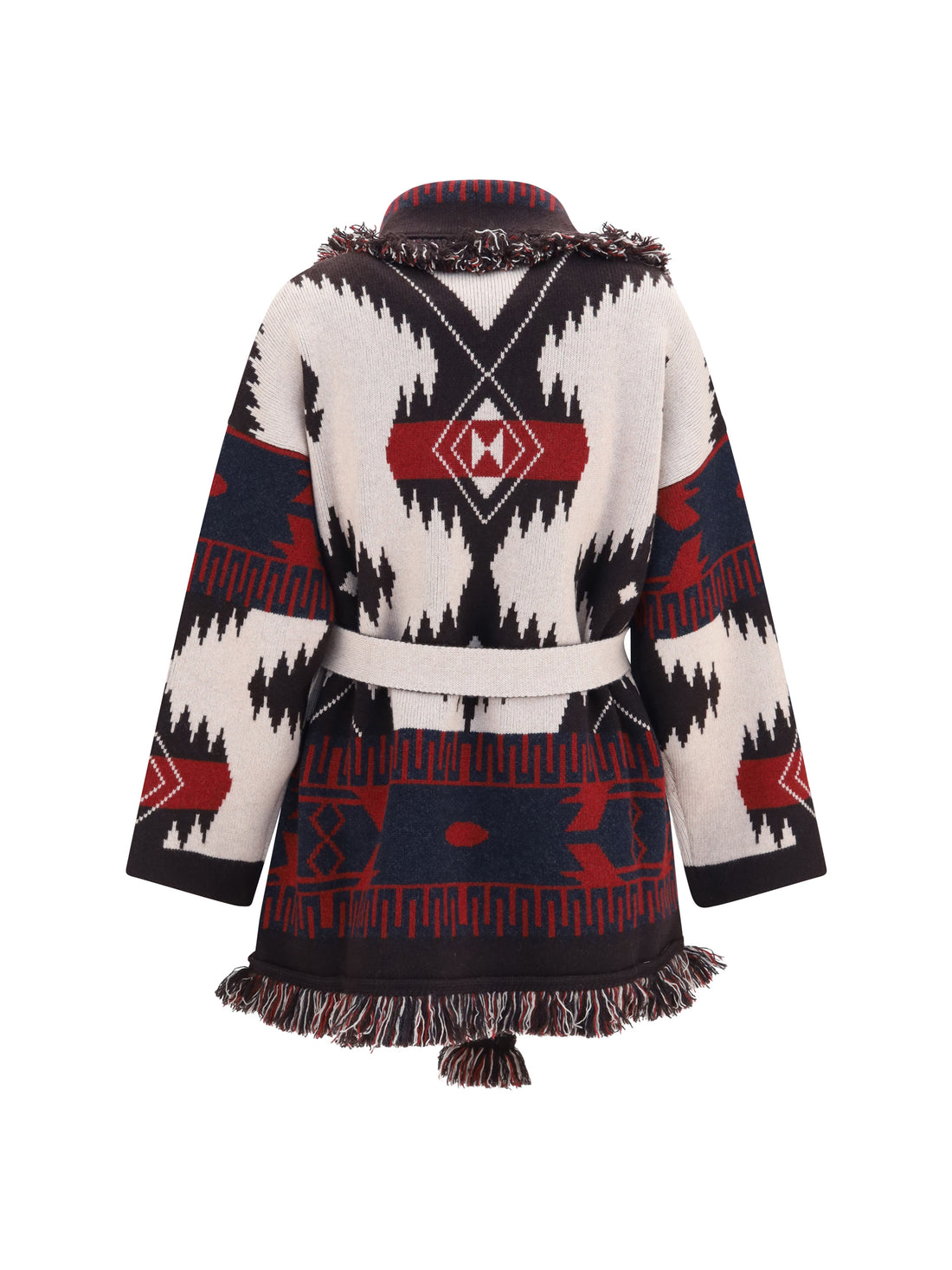 ALAIA M icon jacquard cardigan
