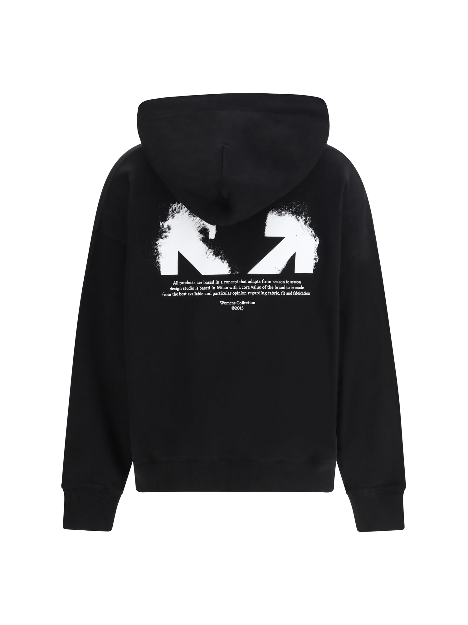 OFF-WHITE M half arrow hoodie 