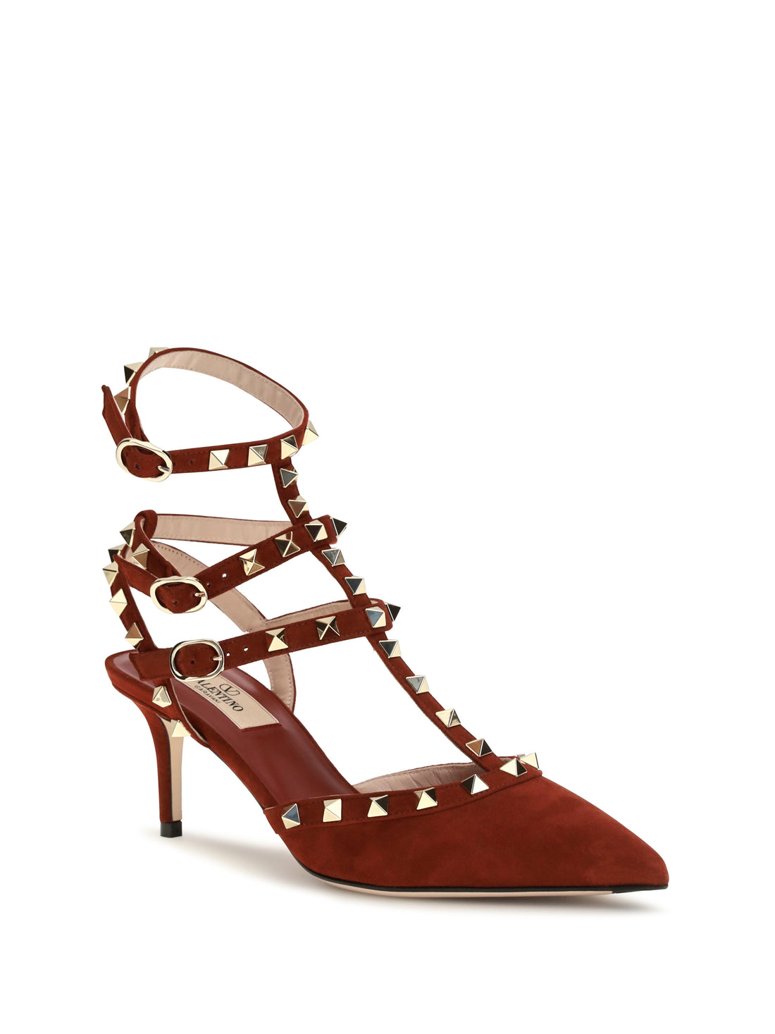 VALENTINO GARAVANI 36 rockstud suede pumps