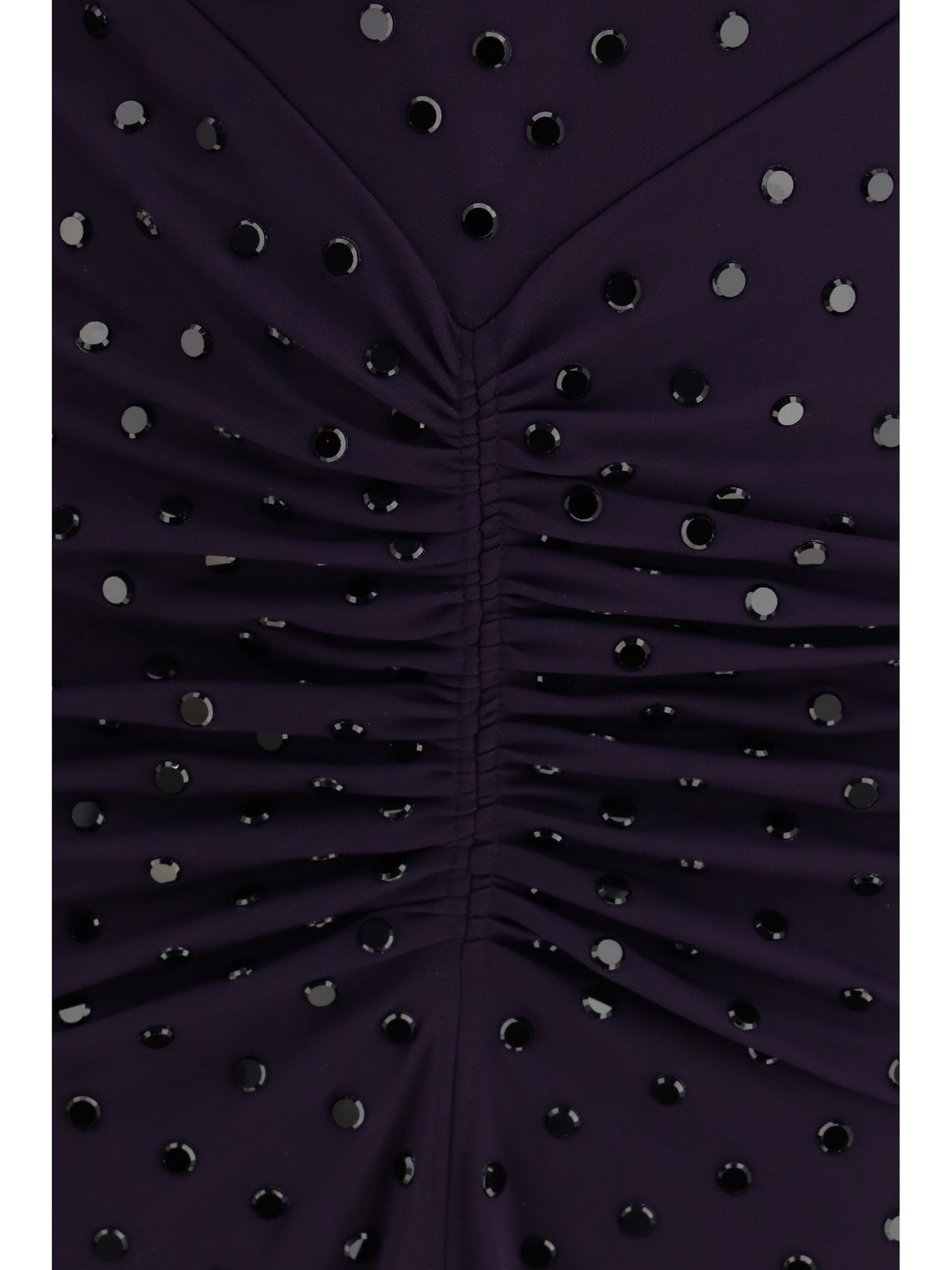 ALAIA 36 draped jersey maxi dress