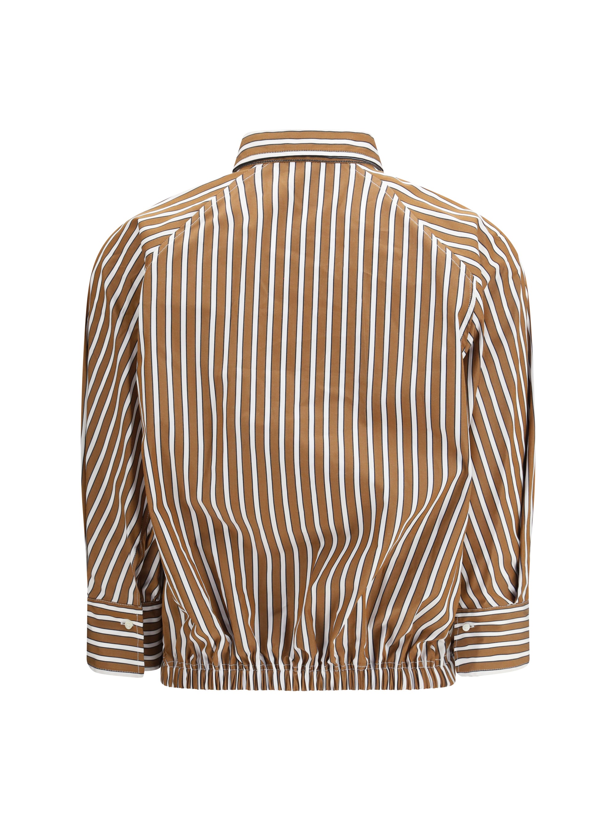 shadow stripe poplin shirt