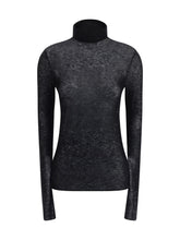 PINKO M long-sleeved turtleneck top