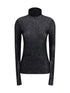 PINKO M long-sleeved turtleneck top