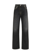 VERSACE 26 straight jeans with studs