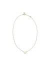 ovalette necklace with swarovski crystals