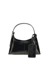small belted sack shoulder bag