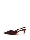 miss z slingback suede pumps
