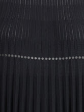 ALAIA 36 pleats mini dress 