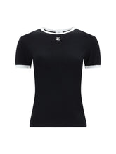 COURRÈGES L logo t-shirt