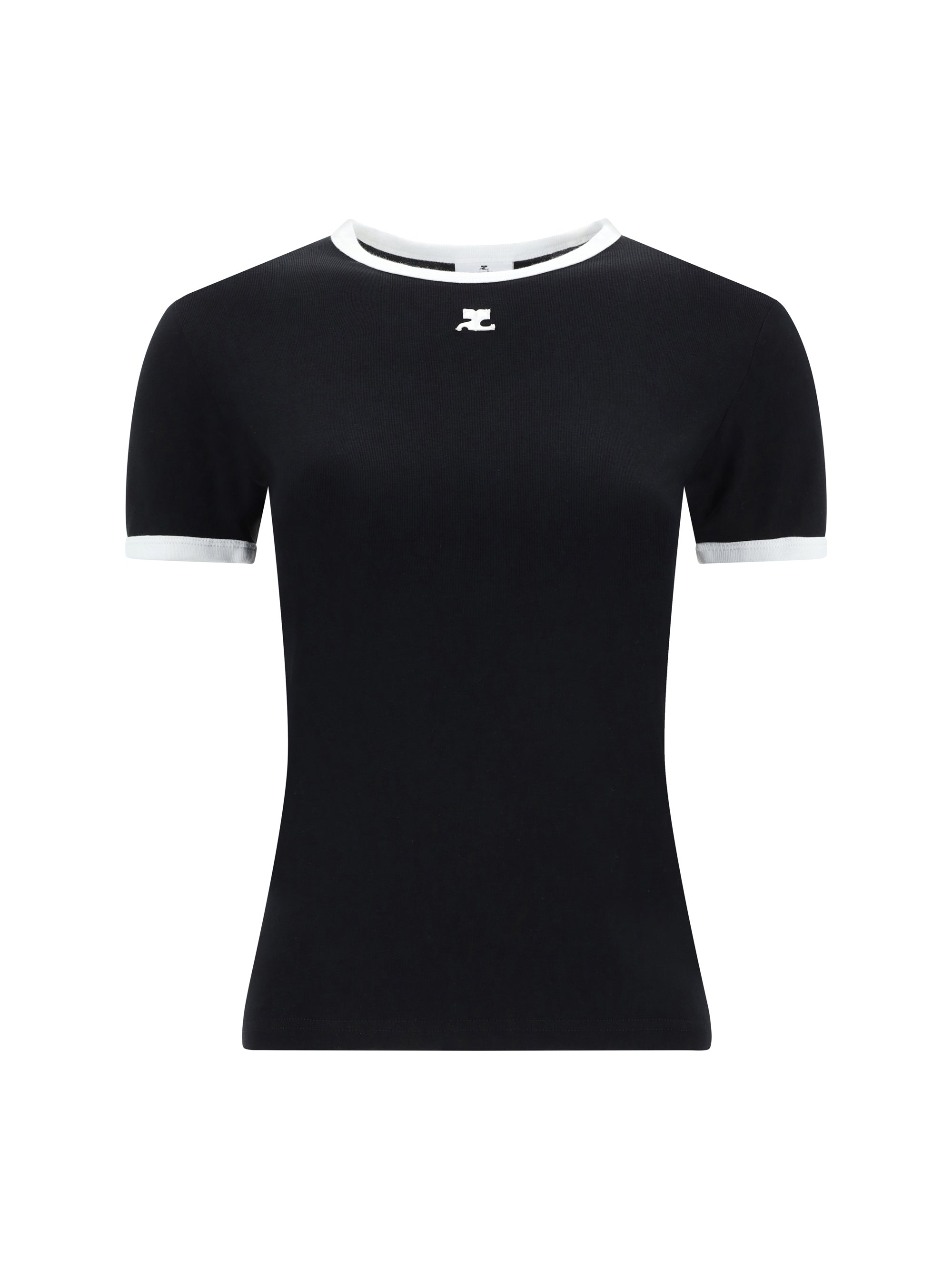 COURRÈGES L logo t-shirt