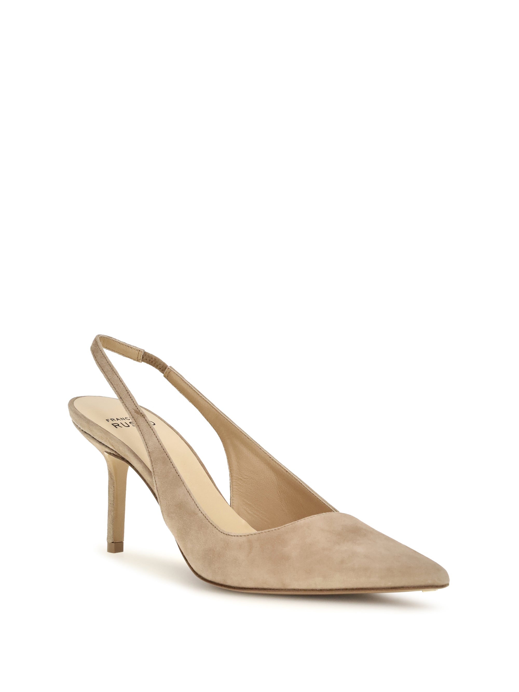 suede slingback pumps