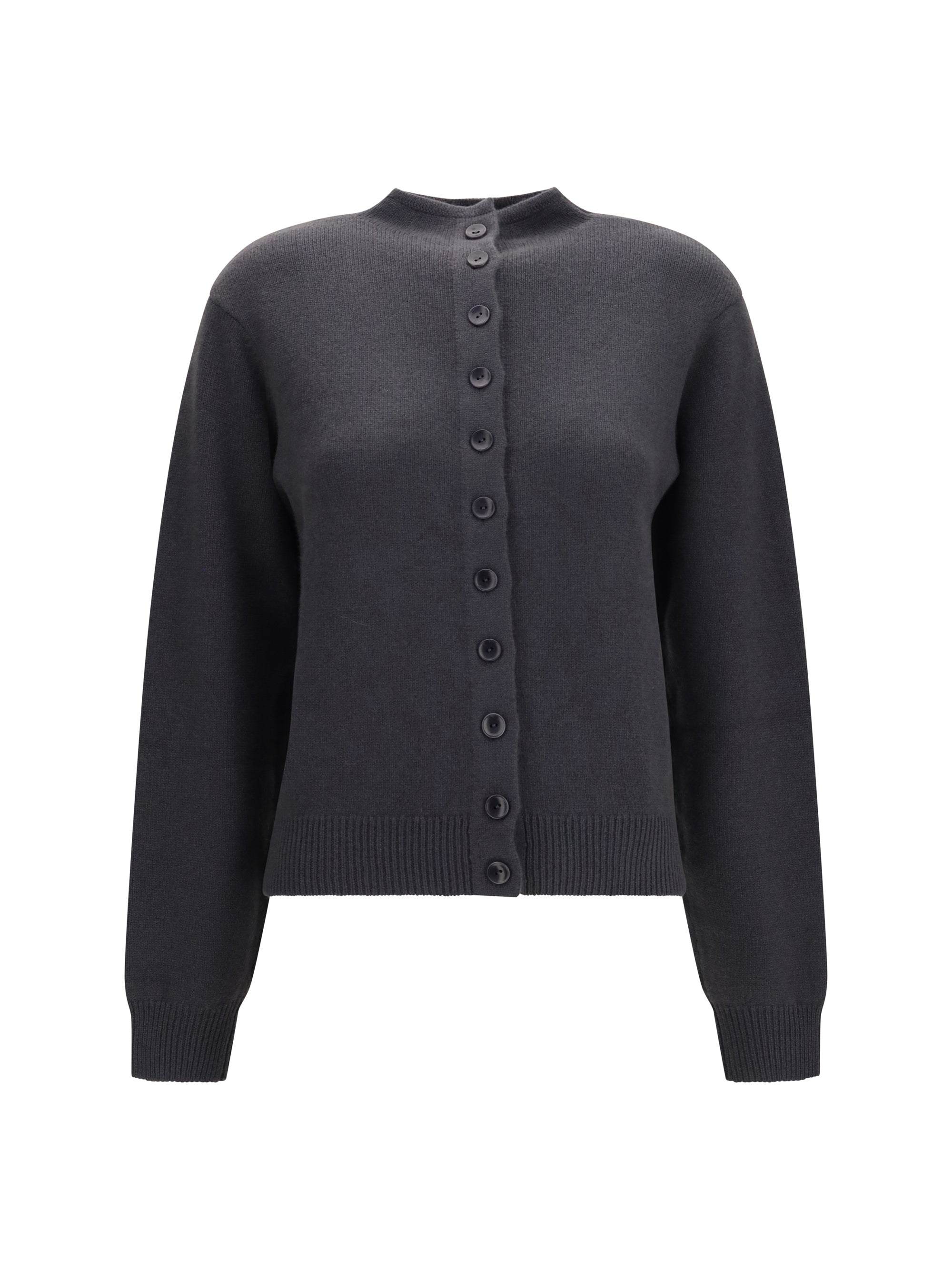 reversible cashmere button sweater