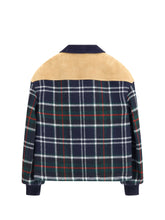 CELINE 36 blouson triomphe yoke suede