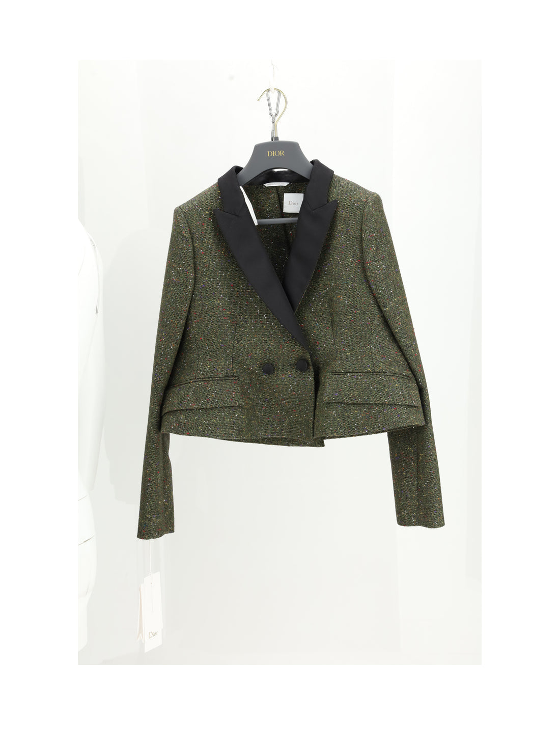 DIOR 36 tweed light jkt