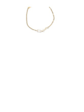 SAINT LAURENT M cassandre bracelet with charms and strass