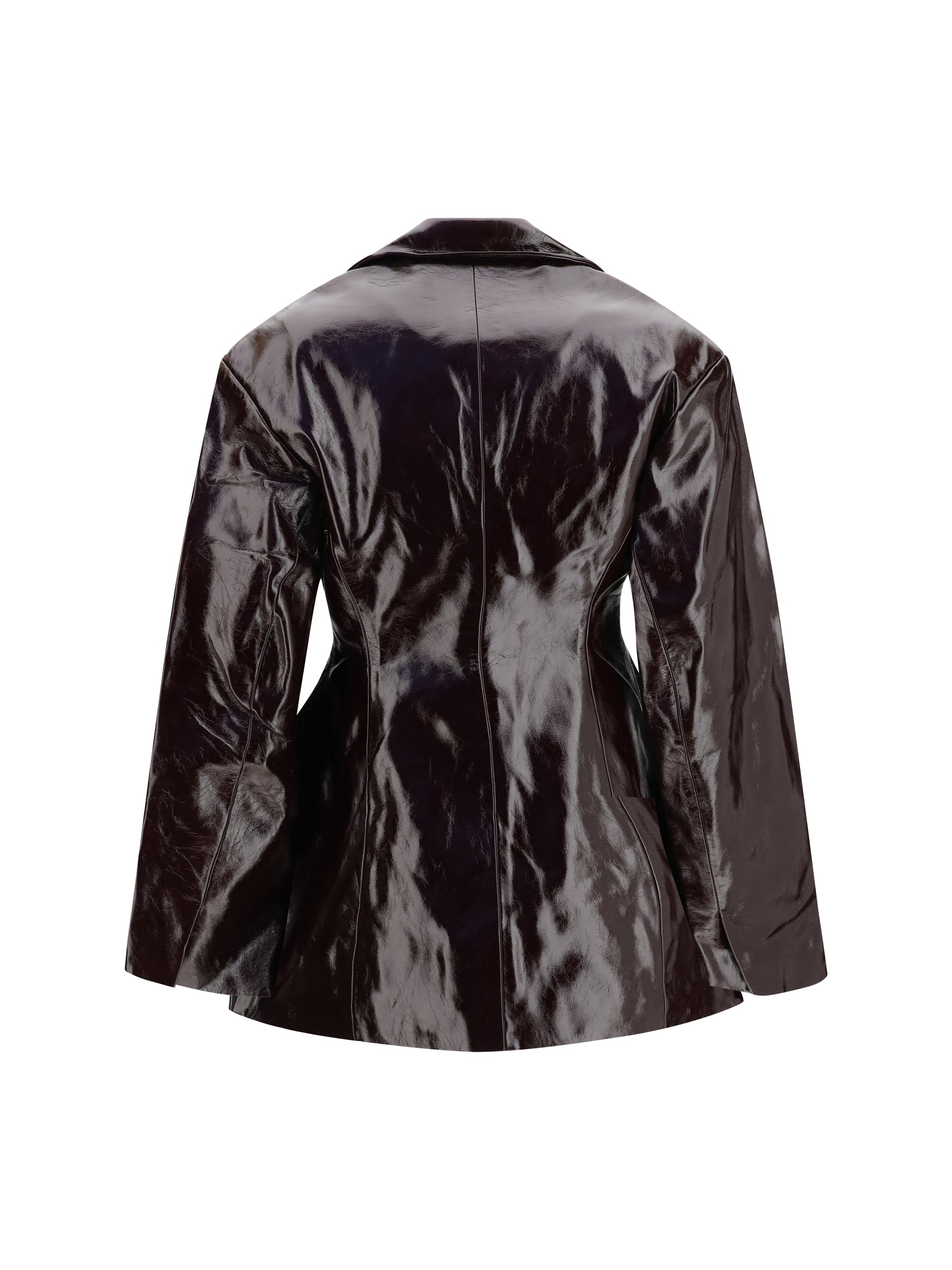 future glossy-finish jacket