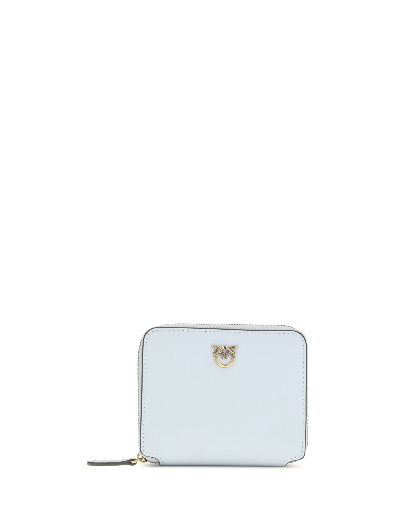 PINKO OS leather zip-around wallet 