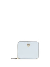 PINKO OS leather zip-around wallet 