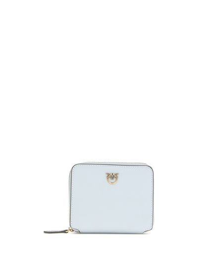 leather zip-around wallet