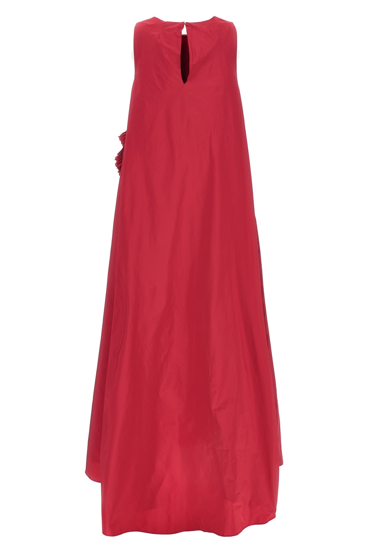 long pimpy dress in cady fabric