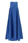 long pimpy dress in cady fabric