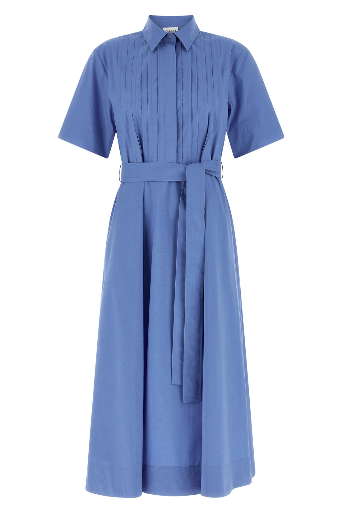 P.A.R.O.S.H. L canyox26 cotton poplin midi dress