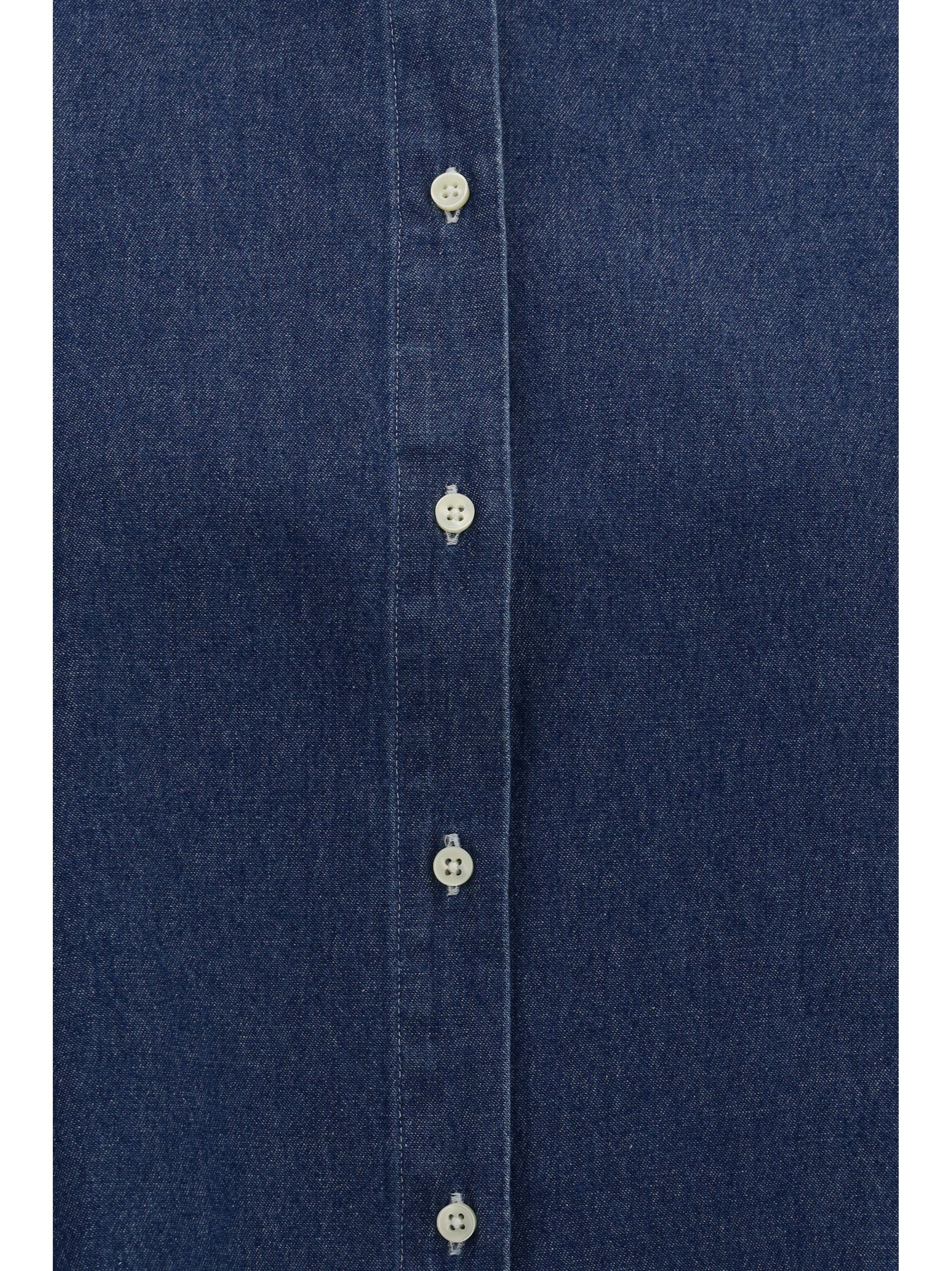 cotton and linen blend shirt