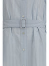 long poplin chemisier dress