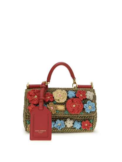 DOLCE &amp; GABBANA OS my sicily crochet handbag