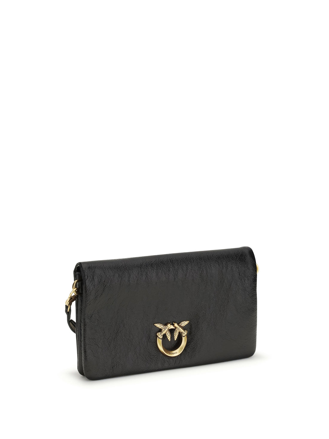 PINKO OS love click soft horizontal mini shoulder bag