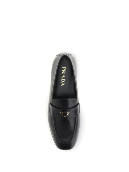 leather loafers
