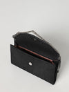 falabella mini crackled synthetic suede bag
