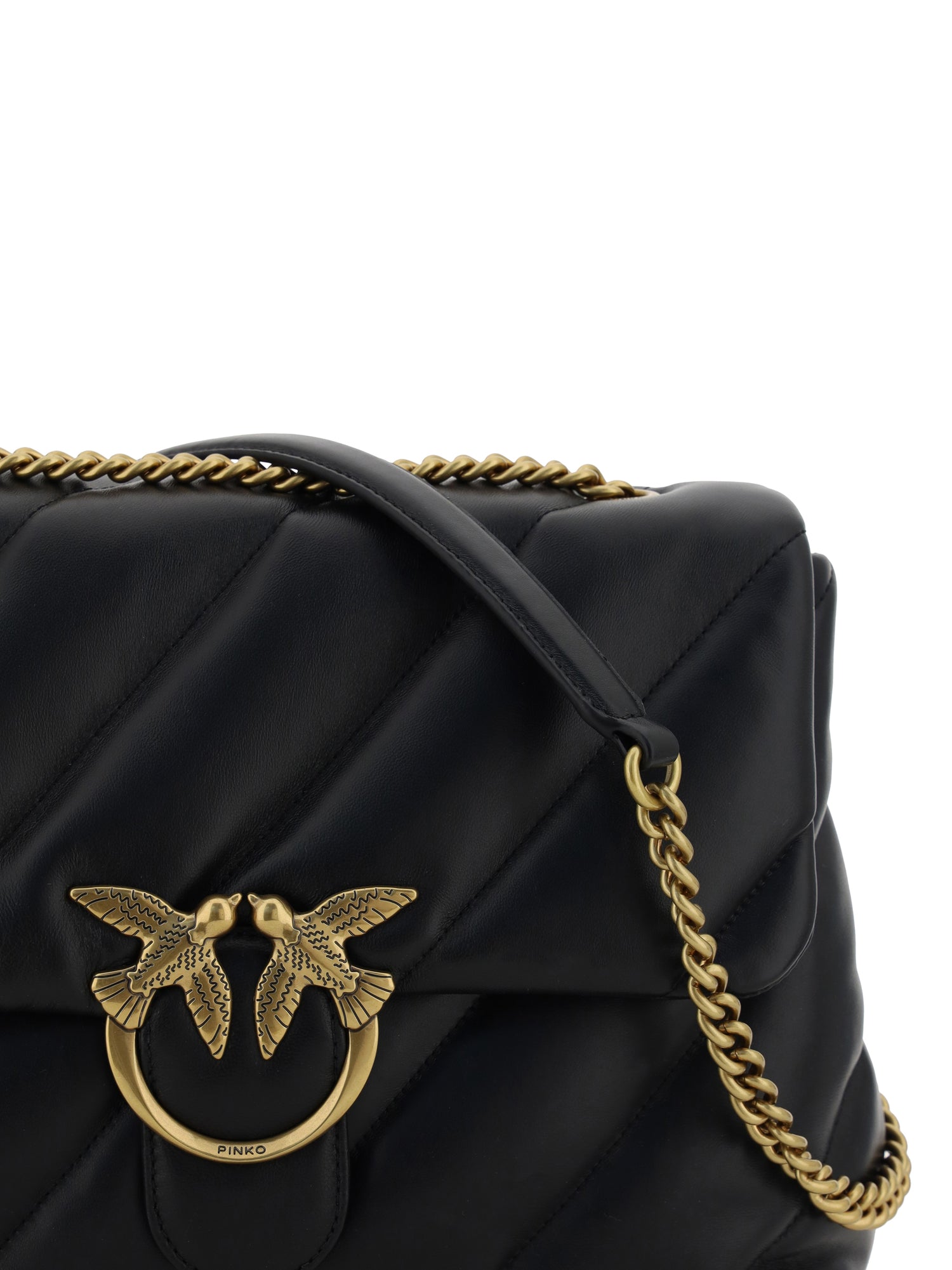 PINKO OS love puff shoulder bag