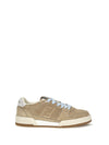 match suede sneakers