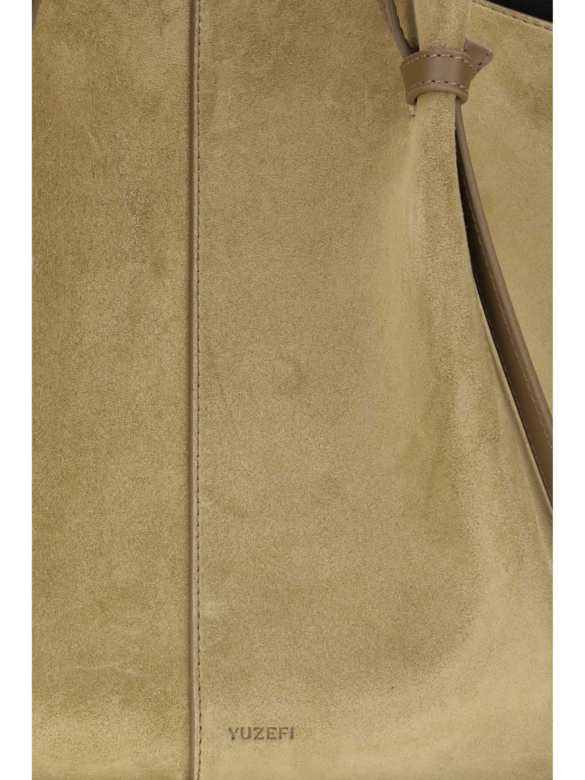 suede leather shoulder bag