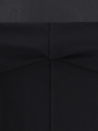 PINKO 40 knee-length dress with sheer inserts