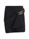 grain de poudre wool skirt