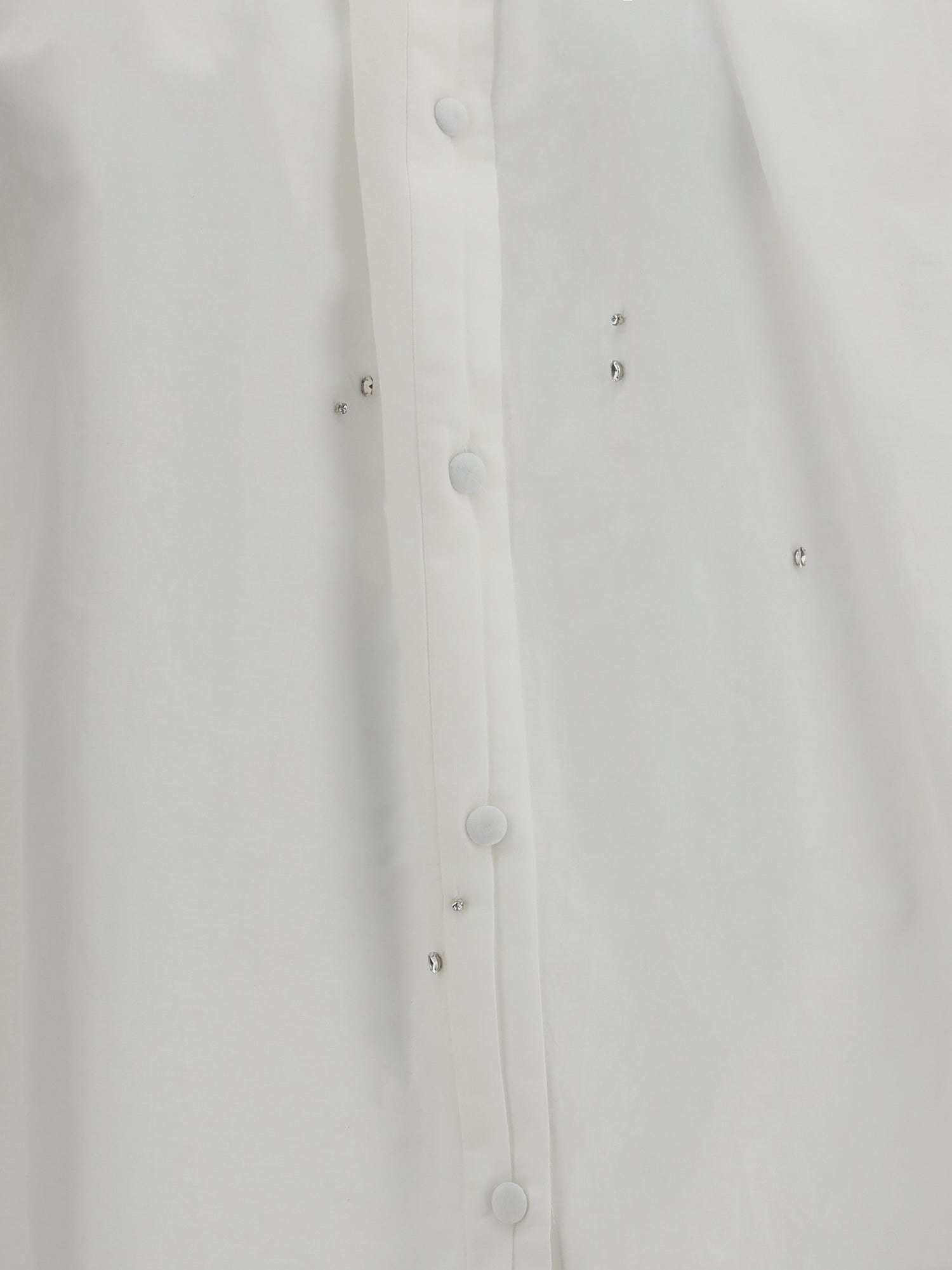 FORTE_FORTE I voile shirt with embroidery